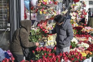 İSTANBUL (AA) – İstanbul'da 14 Şubat Sevgililer Günü dolayısıyla yoğunluğun