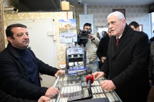 KAYSERİ (AA) – İYİ Parti Genel Başkanı Müsavat Dervişoğlu, Kayseri'de