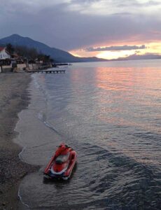 AYDIN (AA) – Aydın'ın Kuşadası ilçesinde, jet ski ile Yunanistan'dan