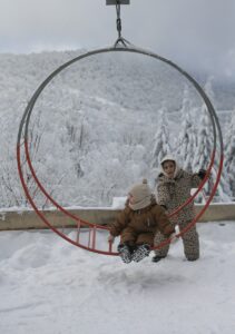 KOCAELİ (AA) – Türkiye'nin kış turizmi merkezlerinden Kartepe'de hafta sonu