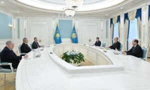 ASTANA (AA) – Kazakistan Cumhurbaşkanı Kasım Cömert Tokayev ve Rusya