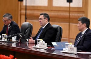 BİŞKEK (AA) – Kırgızistan Cumhurbaşkanı Sadır Caparov, Çin ile ilişkilere