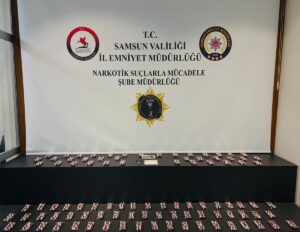 SAMSUN (AA) – Samsun'da düzenlenen uyuşturucu operasyonunda 3 şüpheli gözaltına