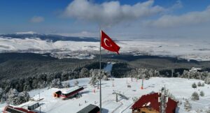 KARS (AA) – Türkiye'nin en önemli kış turizm merkezlerinden Sarıkamış