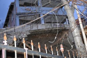 SİNOP (AA) – Sinop'un Boyabat ilçesinde istinat duvarının çökmesinin ardından