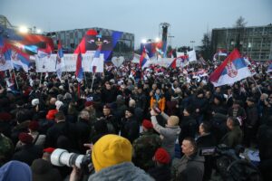 - Novi Sad kentindeki tren istasyonunda Kasım 2024'te yaşanan ölümlü