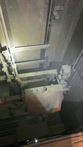 TRABZON (AA) – Trabzon'un Ortahisar ilçesinde bir binanın asansöründe çıkan