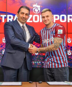 TRABZON (AA) – Trabzonspor Kulübü, Ukraynalı yeni transferi Oleksandr Zubkov