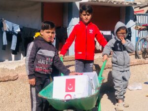 ANKARA (AA) – Türk Kızılay, Gazze'deki acil barınma ihtiyacını gidermek