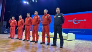 KONYA (AA) – Türk Hava Kuvvetlerinin gösteri ekibi Türk Yıldızları,