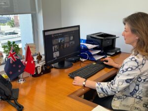 ANKARA/WELLINGTON (AA) – Türkiye'nin Wellington Büyükelçisi Ömür Ünsay, Anadolu Ajansının