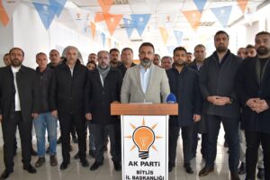 VAN (AA) – Van, Hakkari, Bitlis ve Muş'ta AK Parti