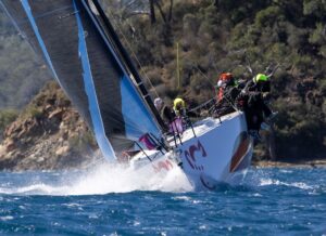 MUĞLA (AA) – Muğla'nın Fethiye ilçesinde düzenlenen Göcek Kış Trofesi