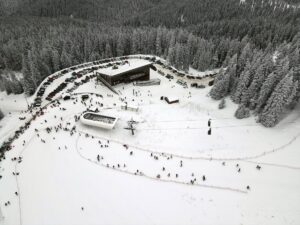 KASTAMONU (AA) – Türkiye'nin kış turizm merkezlerinden Ilgaz Dağı'nda bulunan