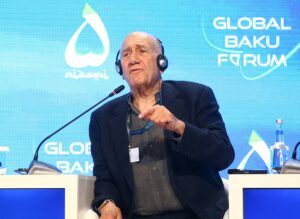 BAKÜ (AA) – Azerbaycan'da düzenlenen 12. Küresel Bakü Forumu'nda Filistin