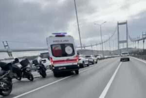 İSTANBUL (AA) – 15 Temmuz Şehitler Köprüsü'nde meydana gelen kazada,