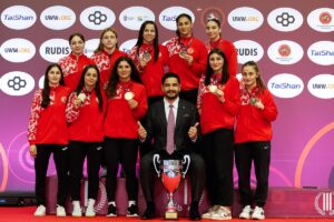 ANKARA (AA) – Arnavutluk'ta düzenlenen 23 Yaş Altı Avrupa Güreş