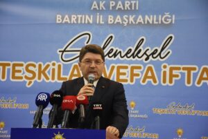 BARTIN (AA) – Adalet Bakanı Yılmaz Tunç, İstanbul Büyükşehir Belediyesine