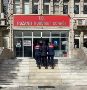 ADANA (AA) – Adana'nın Pozantı ilçesinde, "kasten adam öldürme" suçundan