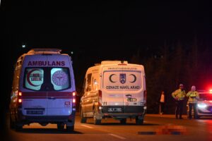 ANKARA (AA) – Ankara'da otomobilin çarptığı yaya olay yerinde yaşamını
