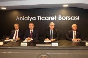 ANTALYA (AA) – Antalya Ticaret Borsası (ATB) Başkan Vekili Halil