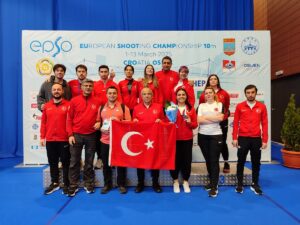ANKARA (AA) – Hırvatistan'da devam eden Avrupa Havalı Silahlar Şampiyonası'nda