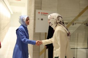 - "Türkiye olarak, kadının güçlenmesini destekleyen çalışmalarımıza kararlılıkla devam edeceğiz.