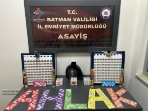 BATMAN (AA) – Batman'da, kumar oynatıldığı tespit edilen iş yerine
