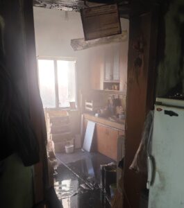 BİLECİK (AA) – Bilecik'te bir evde çıkan yangında dumandan etkilenen