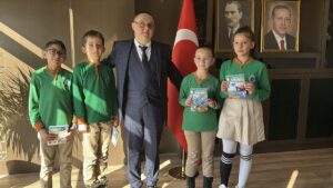 BOLU (AA) – Bolu İl Milli Eğitim Müdürlüğü'nde görevli down