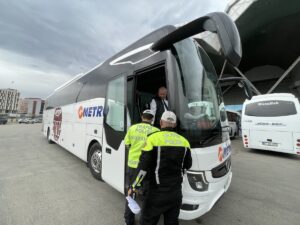 BOLU (AA) – Bolu Emniyet Müdürlüğüne bağlı trafik ekipleri, Ramazan