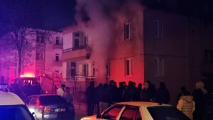 ÇORUM (AA) – Çorum'da bir apartmanın bodrum katında çıkan yangında