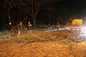 EDİRNE (AA) – Edirne'de şiddetli sağanak nedeniyle ağaç devrildi, hasarlı