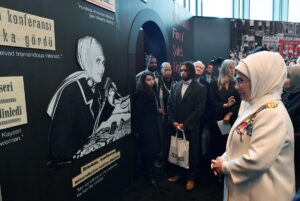 BİRLEŞMİŞ MİLLETLER (AA) – Cumhurbaşkanı Recep Tayyip Erdoğan’ın eşi ve