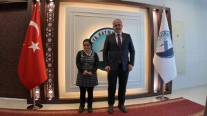 ERZURUM (AA) – Erzurum'un Şenkaya ilçesinde kaymakamlıkta çalışmaya başlayan down