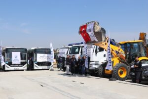 HATAY (AA) – Hatay Büyükşehir Belediyesi tarafından çeşitli hizmetlerde kullanılmak