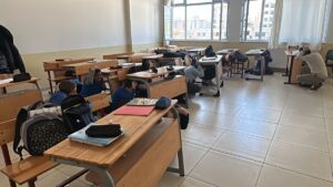 HATAY (AA) – Hatay'ın Dörtyol ilçesinde lise öğrencilerine yönelik deprem