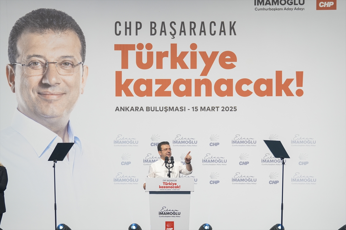 İBB Başkanı İmamoğlu, Ankara'da partililere seslendi: