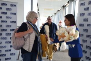 MUĞLA (AA) – Muğla'nın Bodrum ilçesine İngiltere'den gelen sezonun ilk