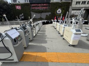 İSTANBUL (AA) – İstanbul'da düzenlenen kaçakçılık operasyonunda 6 bin 123