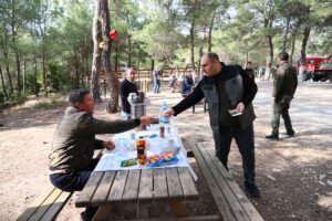 İZMİR (AA) – İzmir'de yangınlara karşı teyakkuz halinde olan Orman