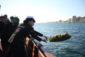 ÇANAKKALE (AA) – Kadın deniz astsubayları ile Milli Savunma Üniversitesi