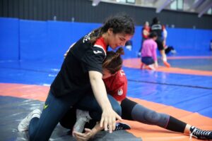 KASTAMONU (AA) – ÖZGÜR ALANTOR – Kadın Güreş Milli Takımı,