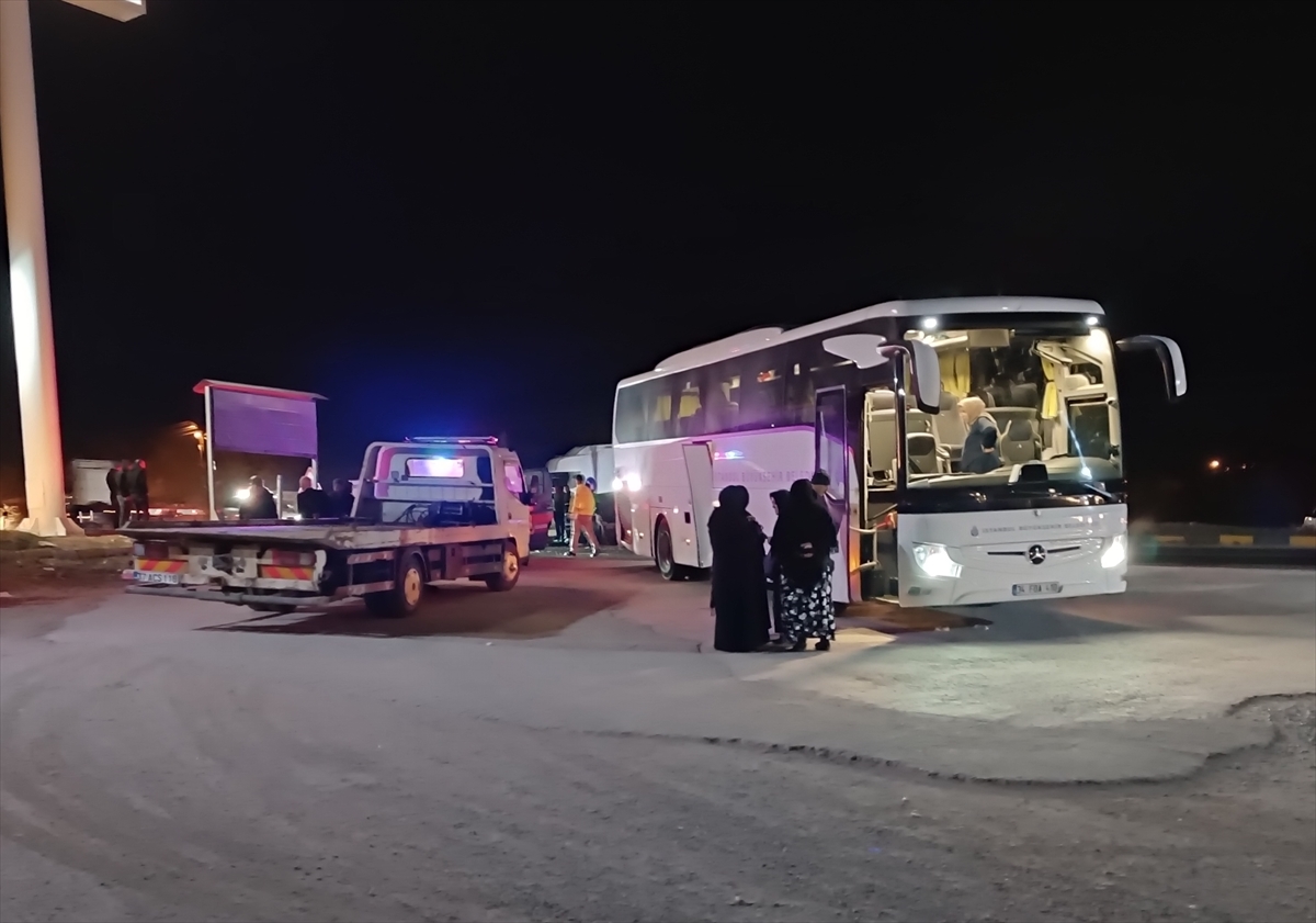 Kastamonu'da otobüsle otomobilin çarpıştığı kazada 1 kişi öldü, 1 kişi yaralandı