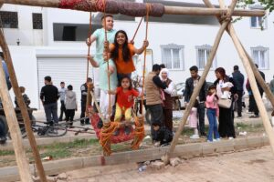 KİLİS (AA) – Kilis'te dini bayramlarda kurulan, yüzlerce yıllık geleneğe