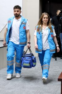 KIRKLARELİ (AA) – Kırklareli'nde düzenlenen "Sağlığın Tarihi Adımları Defilesi"nde, 1820