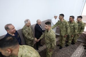 - "Yurt içinde, sınırlarımızda, bölgemizde ve dünyanın farklı ülkelerinde fedakarca