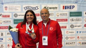 ANKARA (AA) – Milli Kadın Atıcılık Takımı, Hırvatistan'da düzenlenen Avrupa