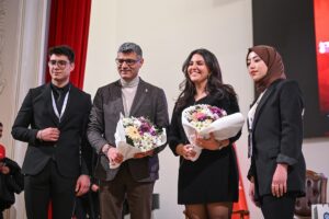 ANKARA (AA) – Milli atıcılar Şevval İlayda Tarhan ve Yusuf