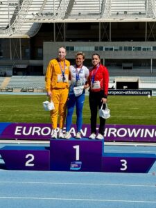 ANKARA (AA) – Milli atlet Rabiye Çiçek, Avrupa Atmalar Kupası'nda